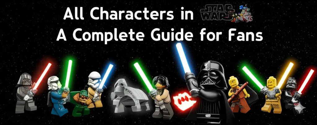 all characters in lego star wars