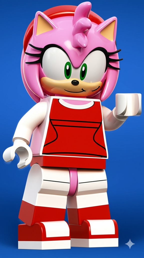 amy rose lego